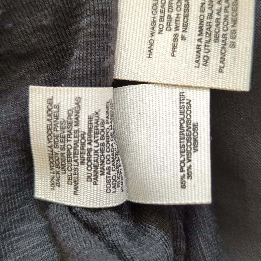 Rachel Rachel Roy Black Mixed Media Moto Style Cropped Jacket Size Medium - Picture 12 of 12